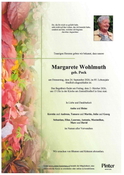 Margarete Wohlmuth